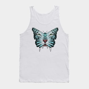 Tiger Butterfly Tank Top